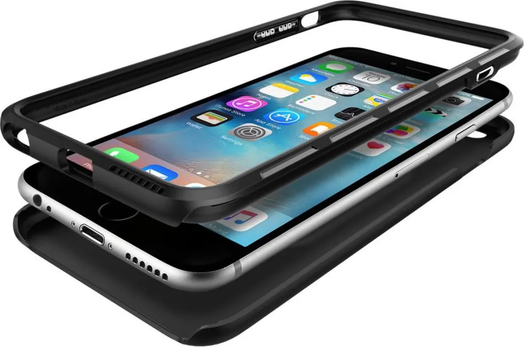 Spigen Thin Fit Hybrid Case iPhone 6s Plus - Zwart