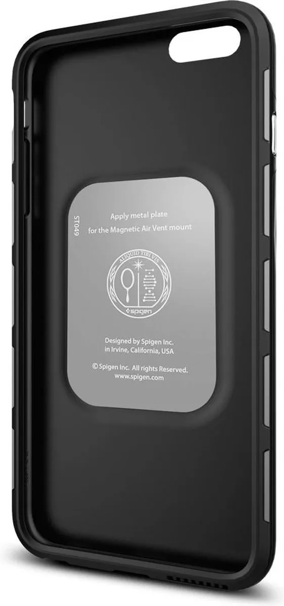Spigen Thin Fit Hybrid Case iPhone 6s Plus - Zwart
