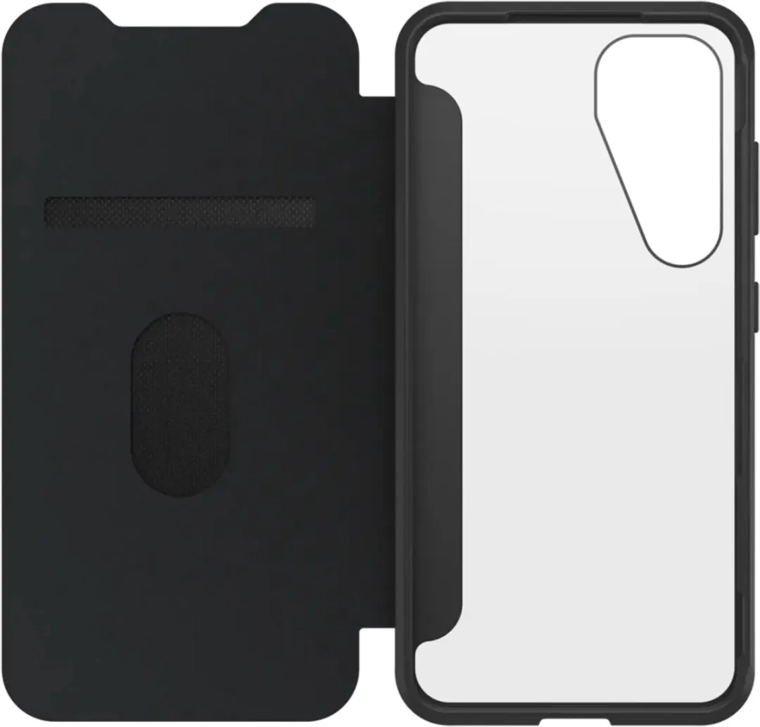 OtterBox React Folio Book Case Samsung Galaxy S25 - Zwart