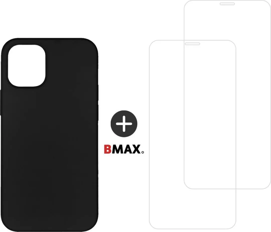 BMAX iPhone 12 Mini Telefoonhoesje Zwart