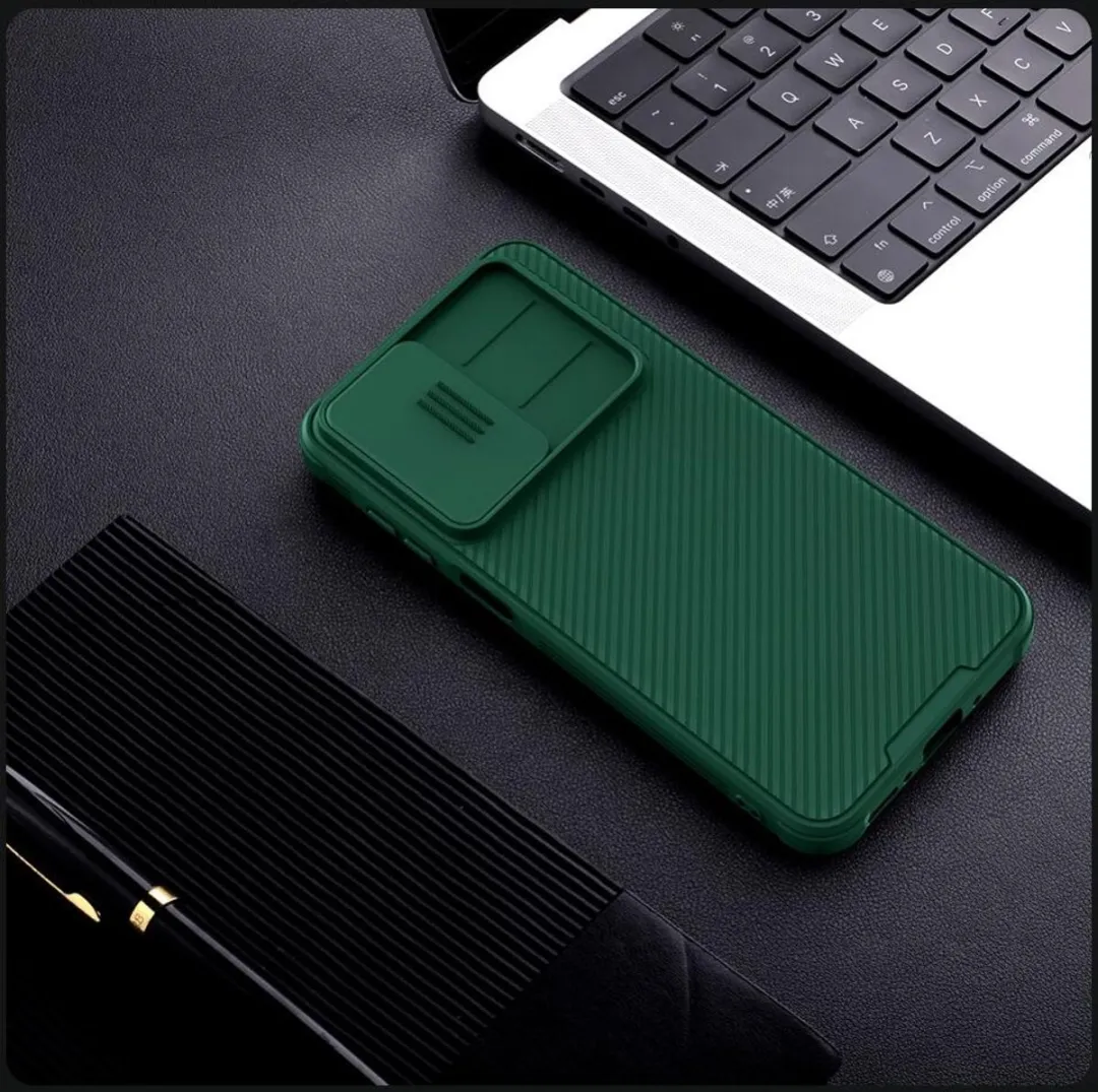 Nillkin CamShield Hoesje Samsung Galaxy A26 - Groen