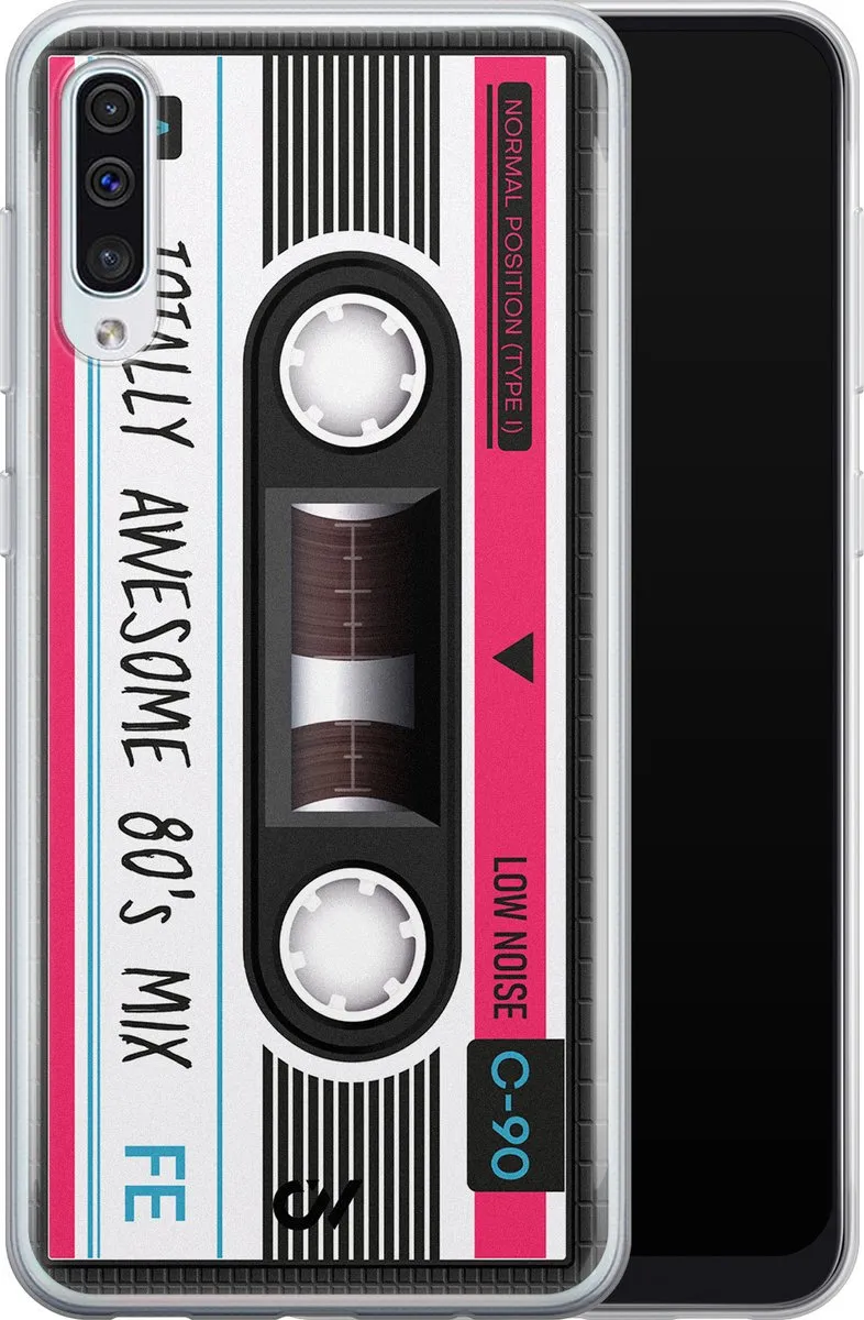 Casevibes Hoesje Samsung Galaxy A50 - Zwart - TPU