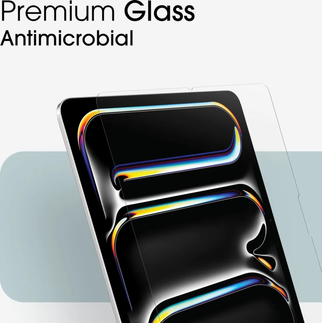 OtterBox Premium Glass Antimicrobial iPad Pro 13" M4 - Transparant - afbeelding 3 van 6
