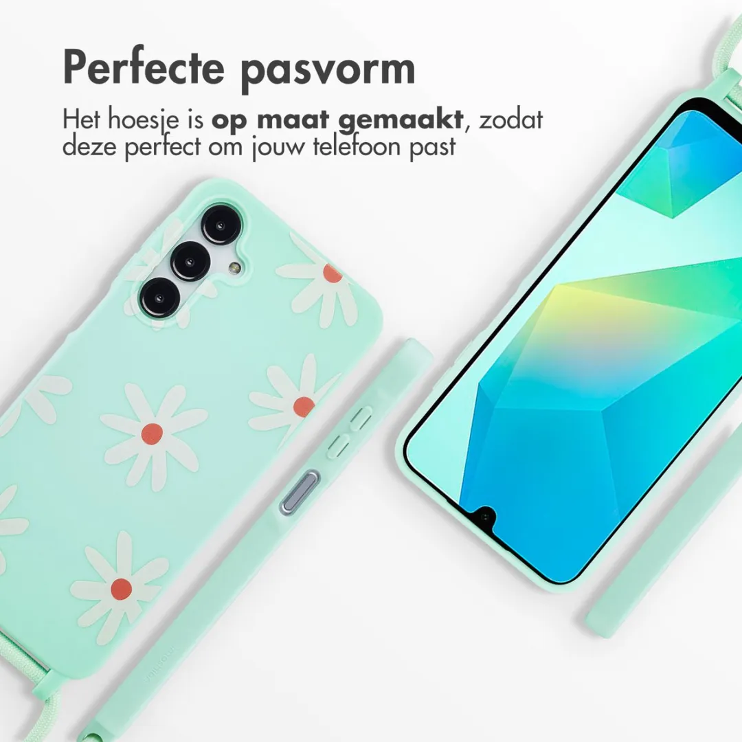 Imoshion Hoesje Samsung Galaxy A16 - Green Flower Distance