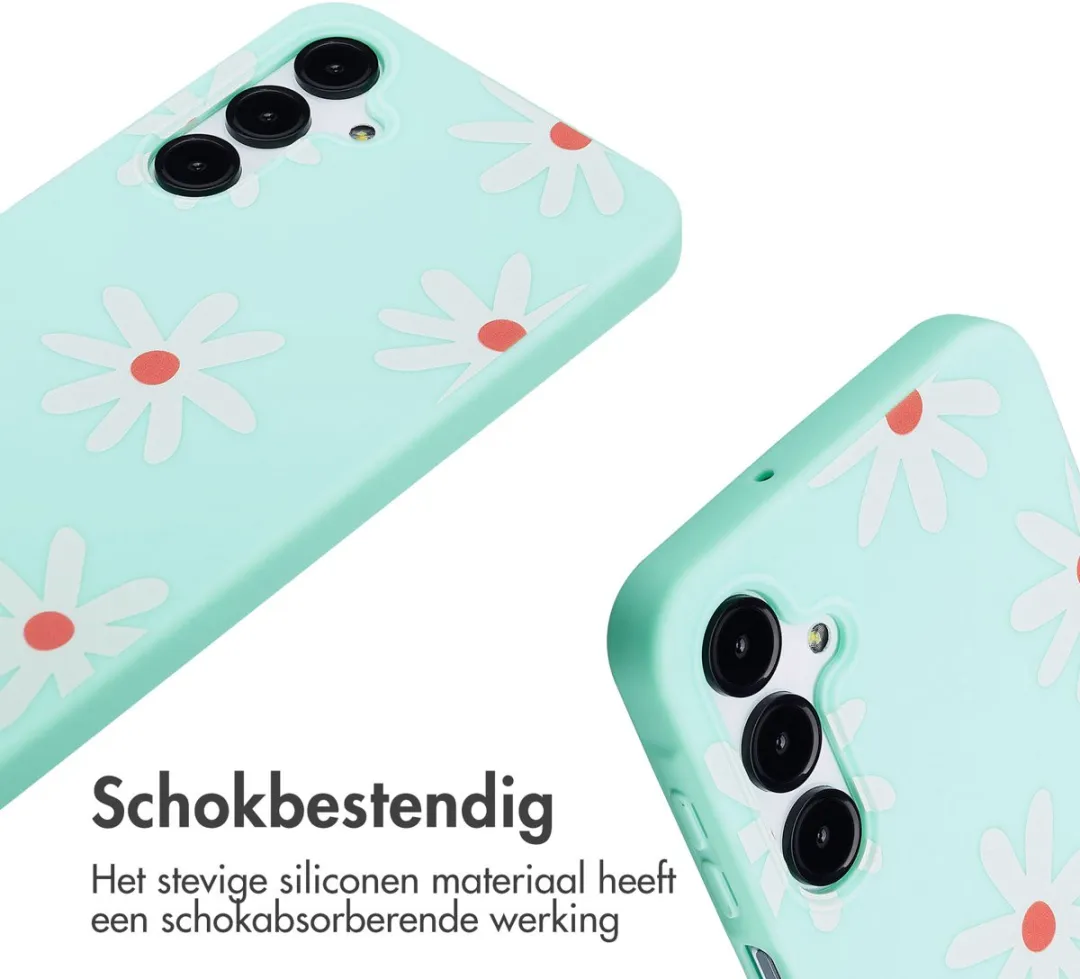 Imoshion Hoesje Samsung Galaxy A16 - Green Flower Distance