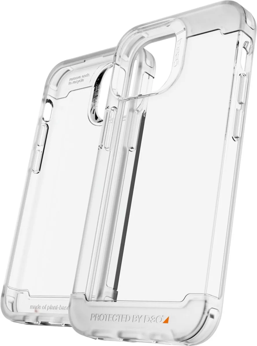 Gear4 Havana D3O Hoesje iPhone 13 Mini - Transparant 702008540 - afbeelding 2 van 5