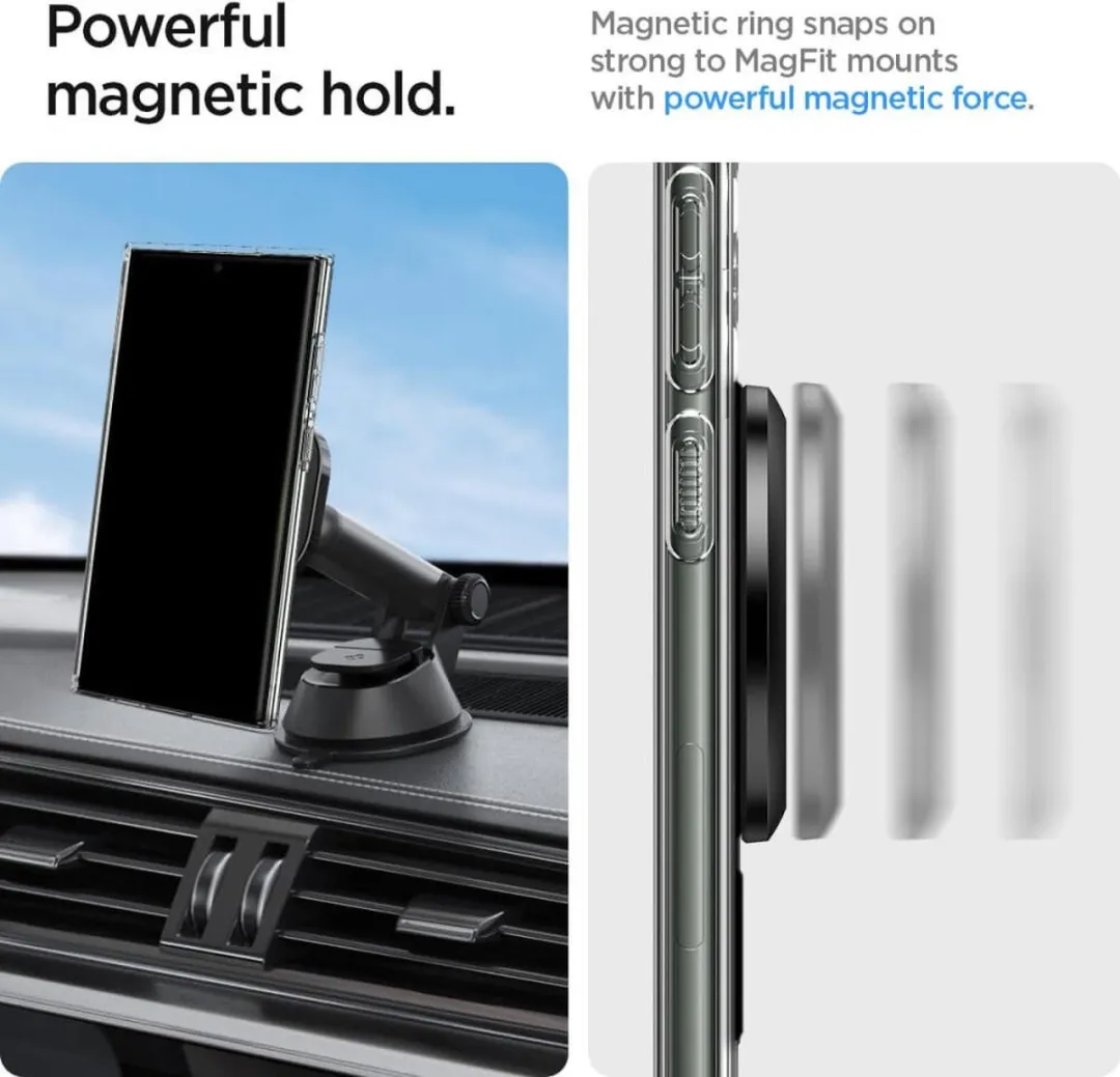 Spigen OneTap Magnetische Ring ACS04701 - Zwart - afbeelding 6 van 6