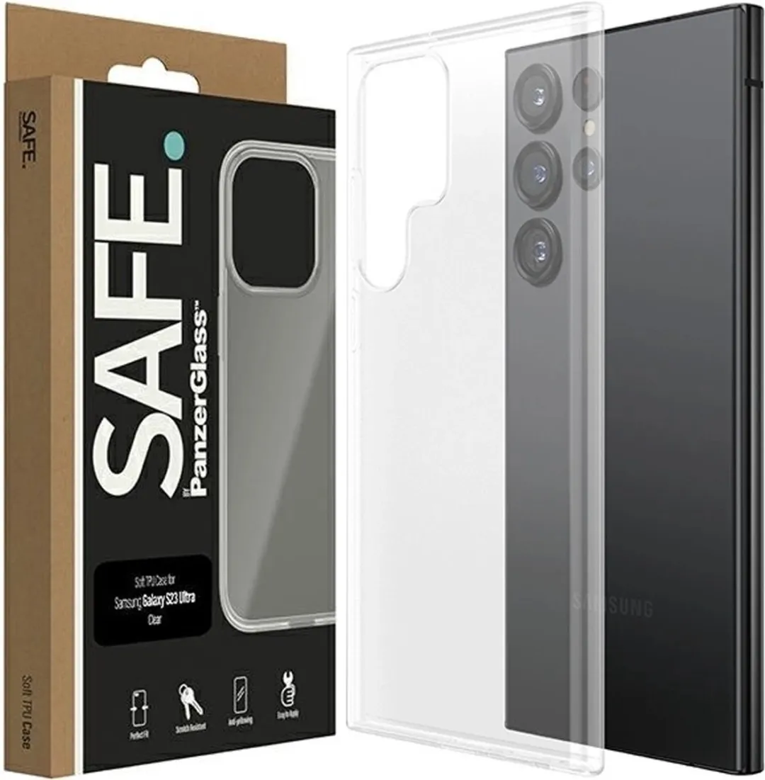 PanzerGlass Hoesje Samsung Galaxy S23 Ultra - Transparant - afbeelding 6 van 6
