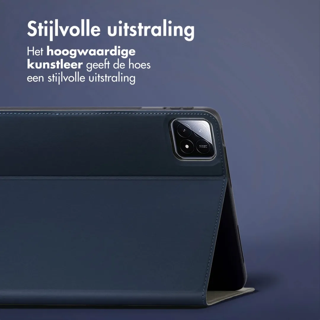 Accezz Tablethoes Xiaomi Pad 6S Pro 12.4 - Donkerblauw