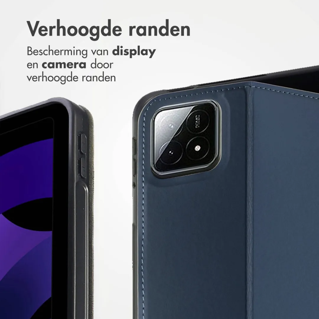 Accezz Tablethoes Xiaomi Pad 6S Pro 12.4 - Donkerblauw