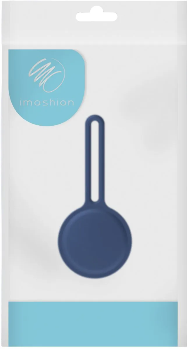 Imoshion Siliconen Keychain Case AirTag - Donkerblauw