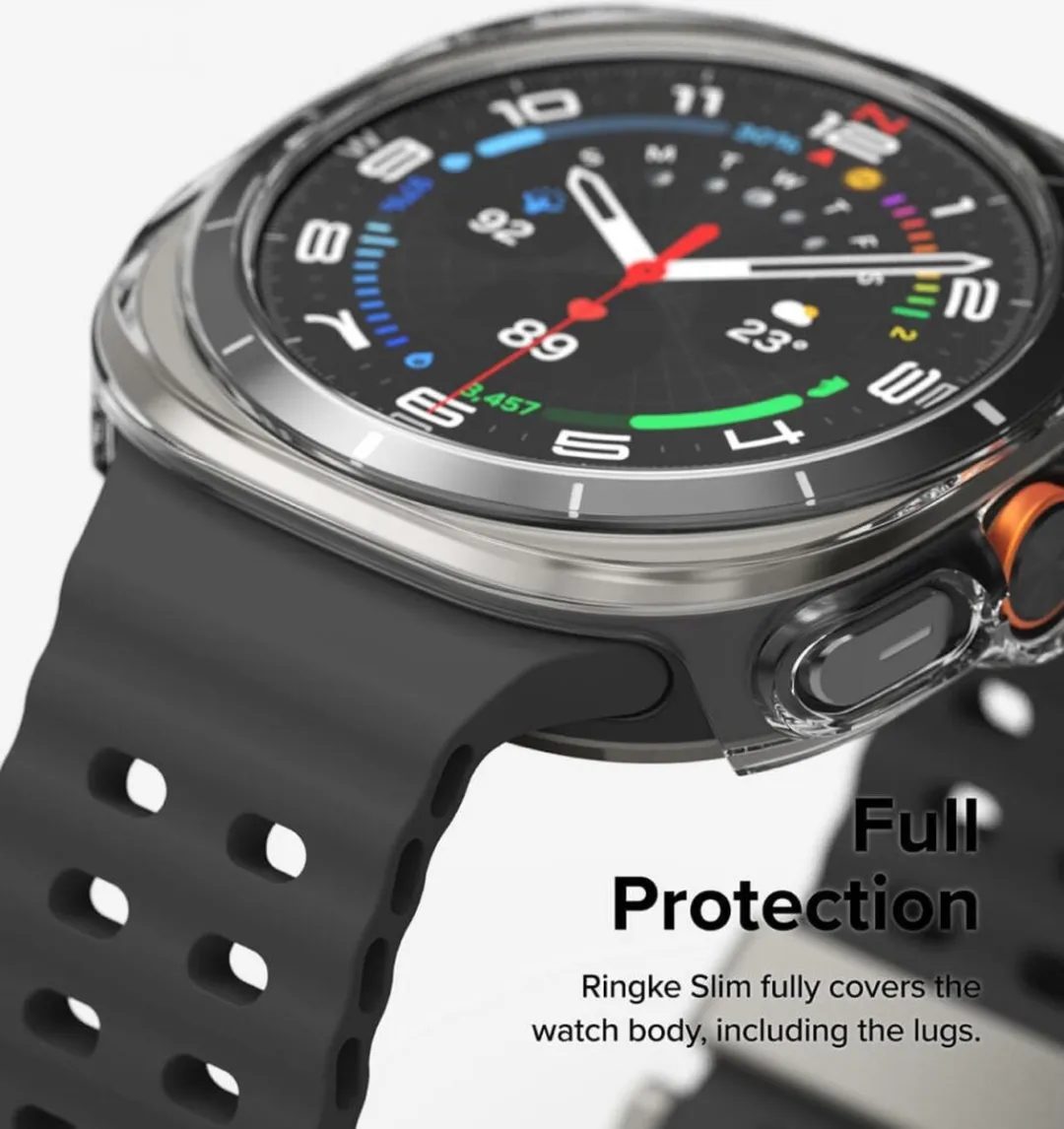 Ringke Slim+ Glass voor Samsung Galaxy Watch Ultra 47mm - Transparant