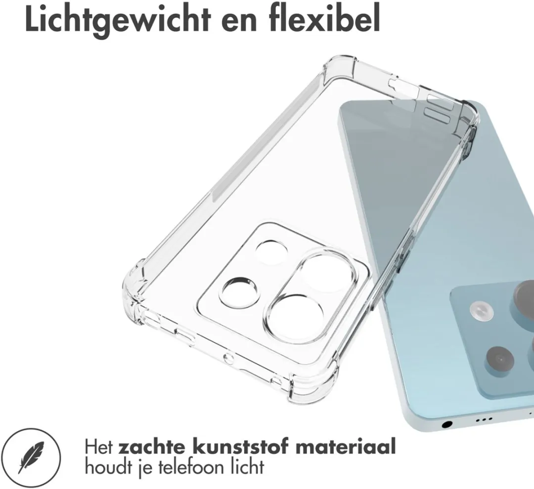Imoshion Hoesje Xiaomi Redmi Note 13 Pro/Poco X6 - Transparant