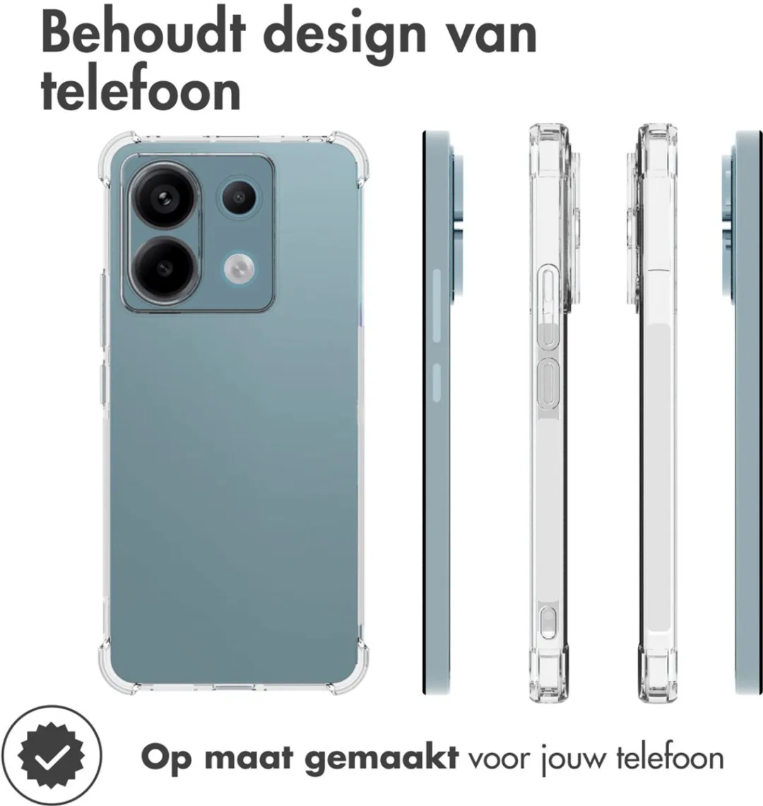 Imoshion Hoesje Xiaomi Redmi Note 13 Pro/Poco X6 - Transparant