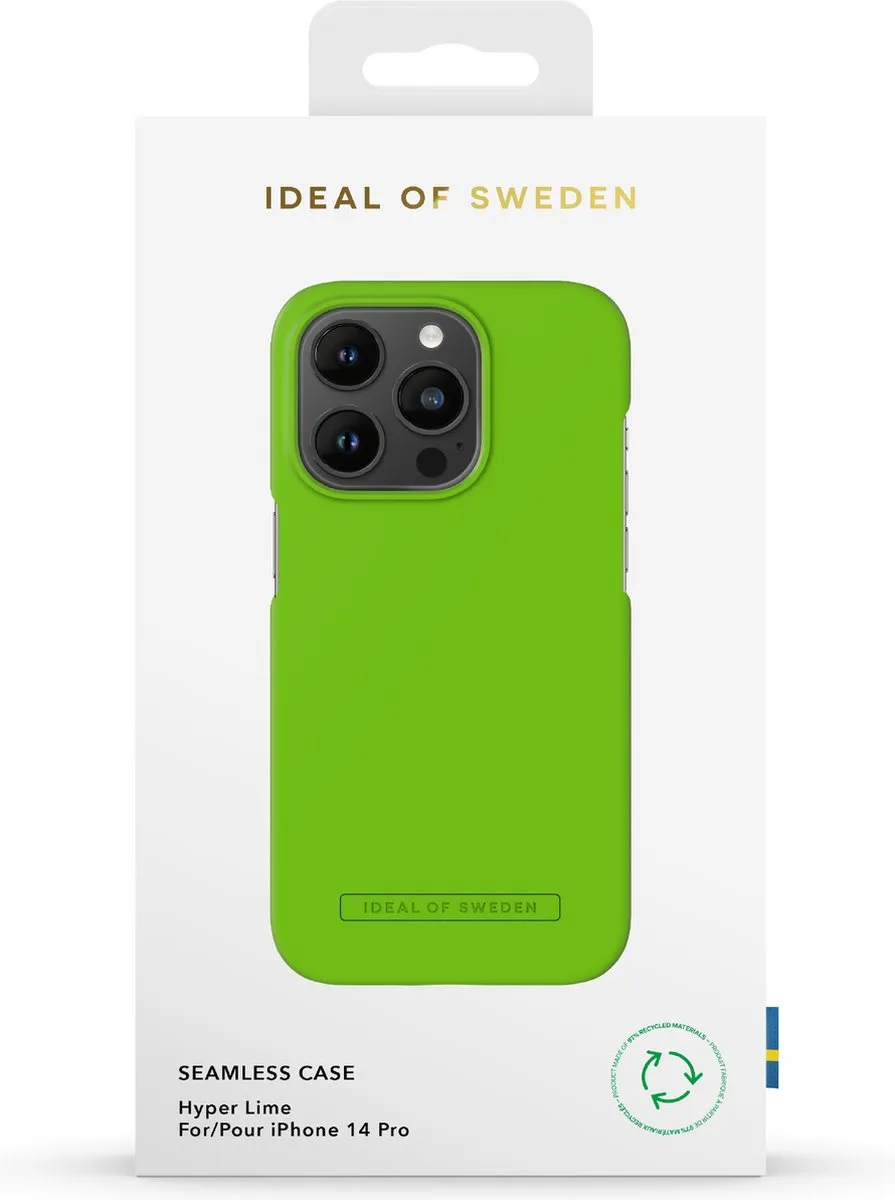 iDeal of Sweden Fashion Case Seamless iPhone 14 Pro Hyper Lime - afbeelding 5 van 6