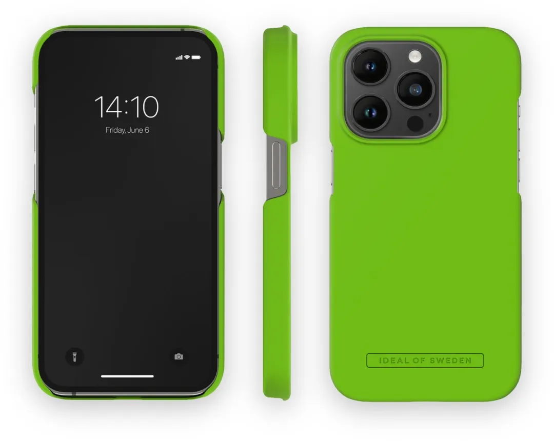 iDeal of Sweden Fashion Case Seamless iPhone 14 Pro Hyper Lime - afbeelding 4 van 6