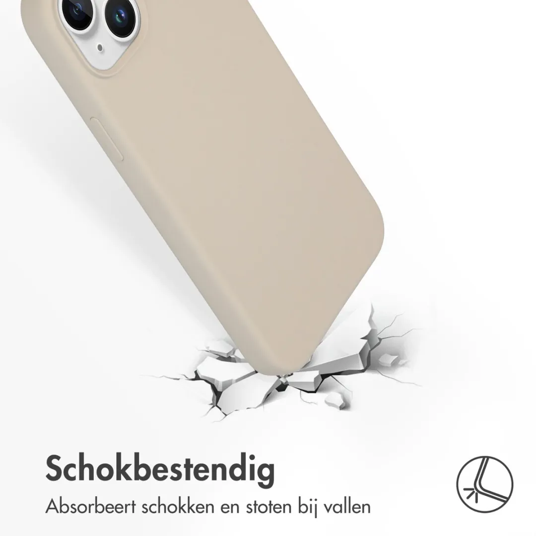 Accezz Hoesje iPhone 15 Plus Stone