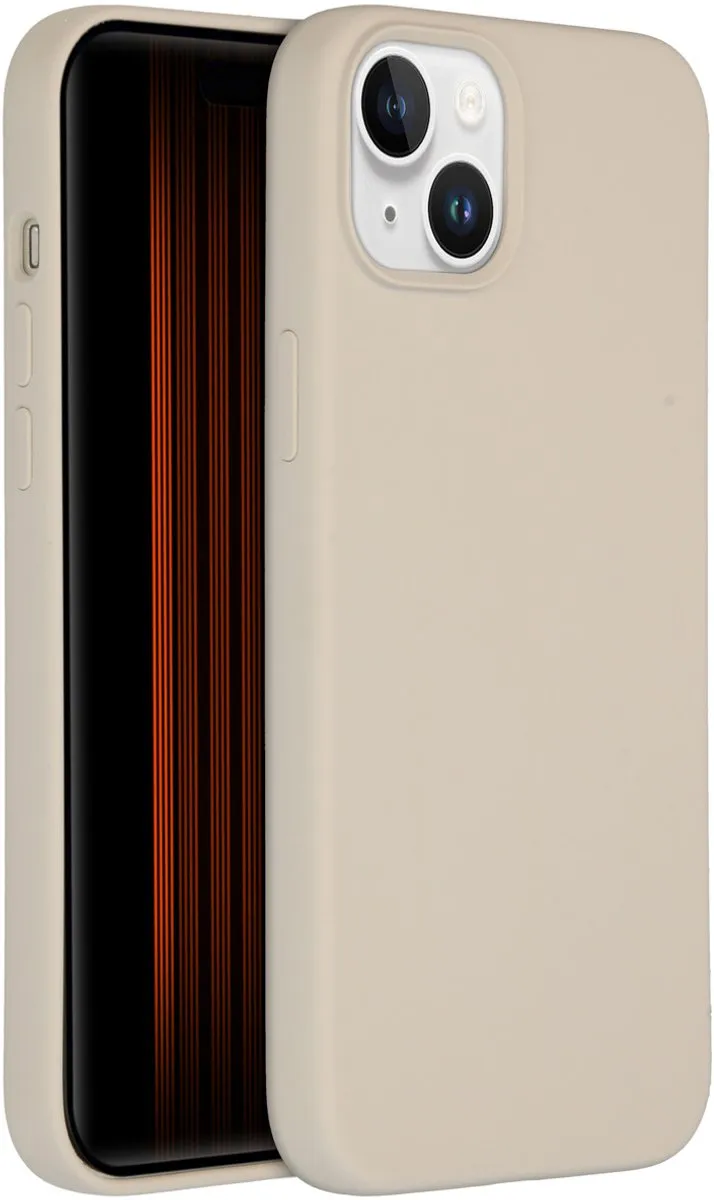 Accezz Hoesje iPhone 15 Plus Stone