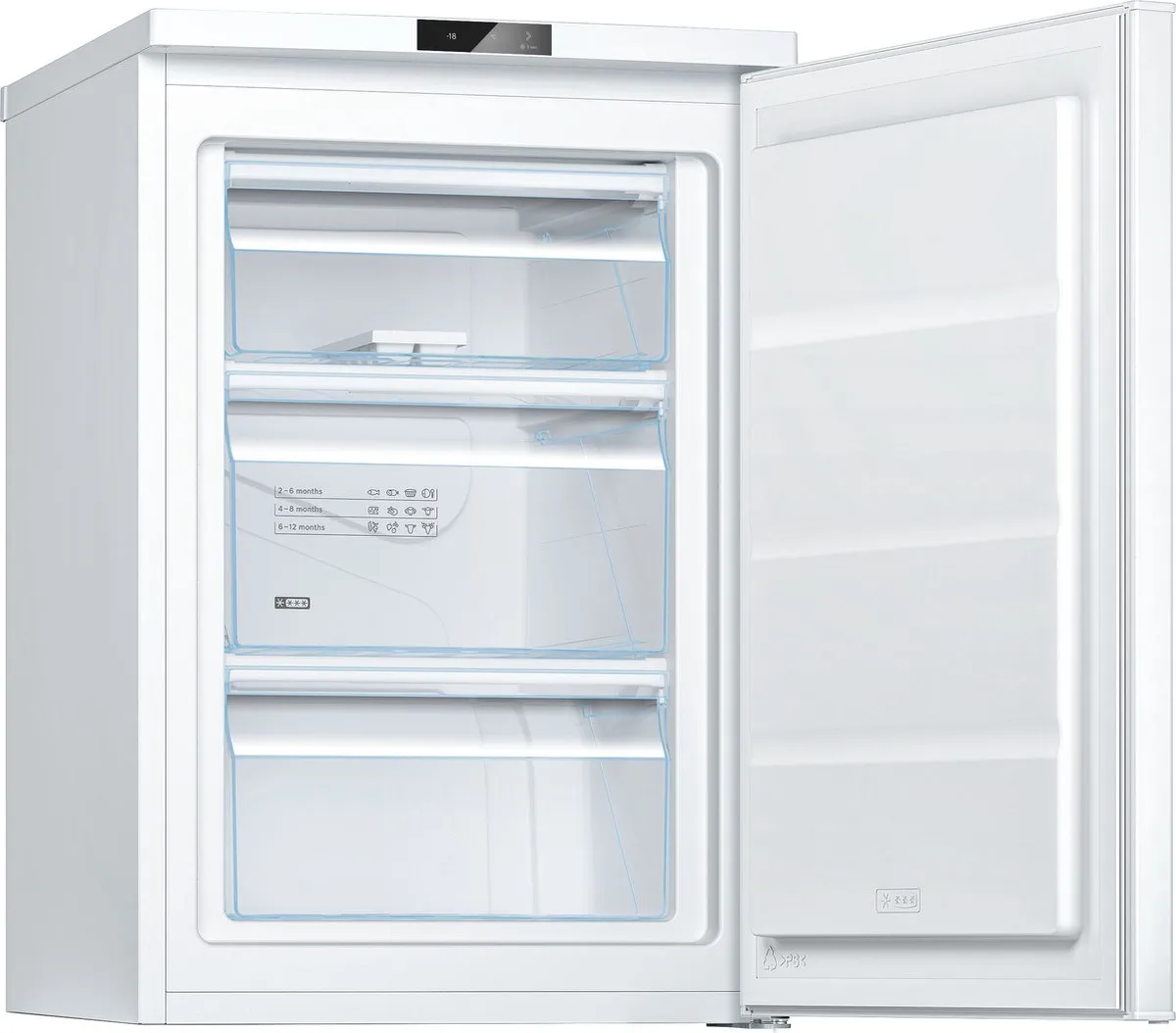 Bosch Serie 2 GTV15NWEB Tafelmodel Vriezer 83L - Wit