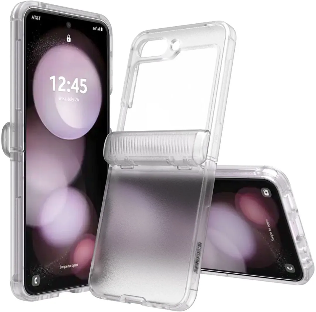 Accezz Xtreme Impact Backcover 2.0 Hoesje - Samsung Galaxy Z Flip 5 - Transparant