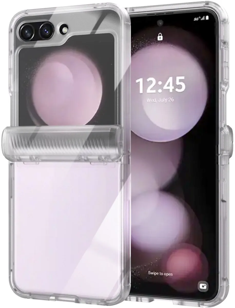 Accezz Xtreme Impact Backcover 2.0 Hoesje - Samsung Galaxy Z Flip 5 - Transparant