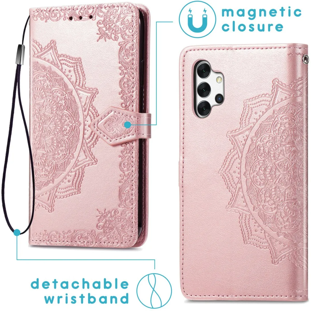 imosHion Hoesje Samsung Galaxy A32 5G - Rosé Goud