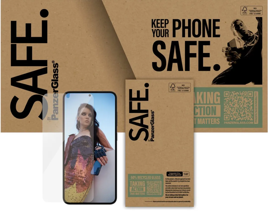 PanzerGlass Screen Protector S24/S25 Plus - Anti-Shock Oleofobisch