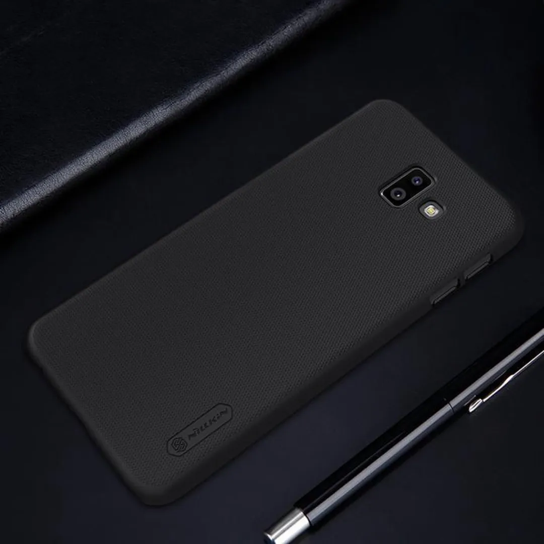Nillkin Frosted Shield Back Case Zwart - Samsung Galaxy J6+ (2018) - afbeelding 4 van 4