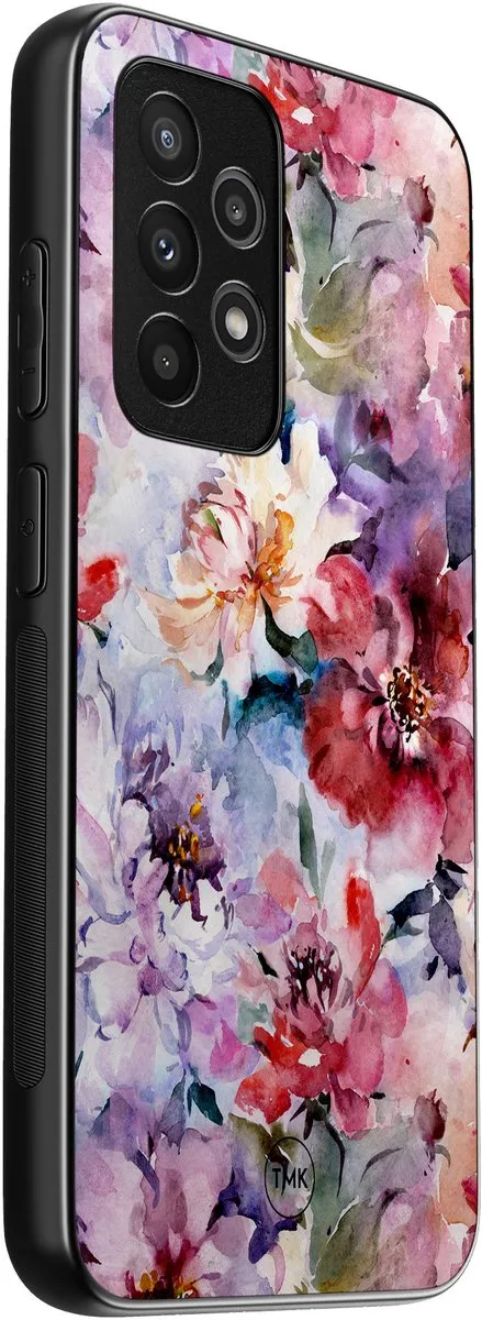 Casevibes Hoesje Samsung Galaxy A52 5G - Bloemen Acryl - S/A52/B/027