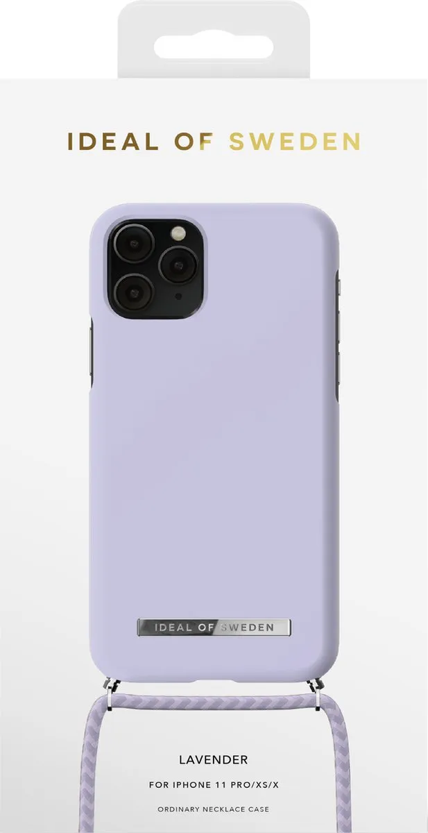 iDeal of Sweden Ordinary Necklace iPhone 11 Pro/XS/X - Lavendel - afbeelding 5 van 5