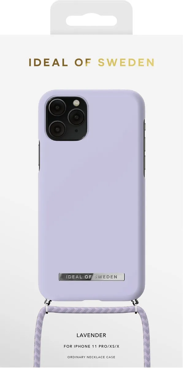 iDeal of Sweden Ordinary Necklace iPhone 11 Pro/XS/X - Lavendel - afbeelding 3 van 5