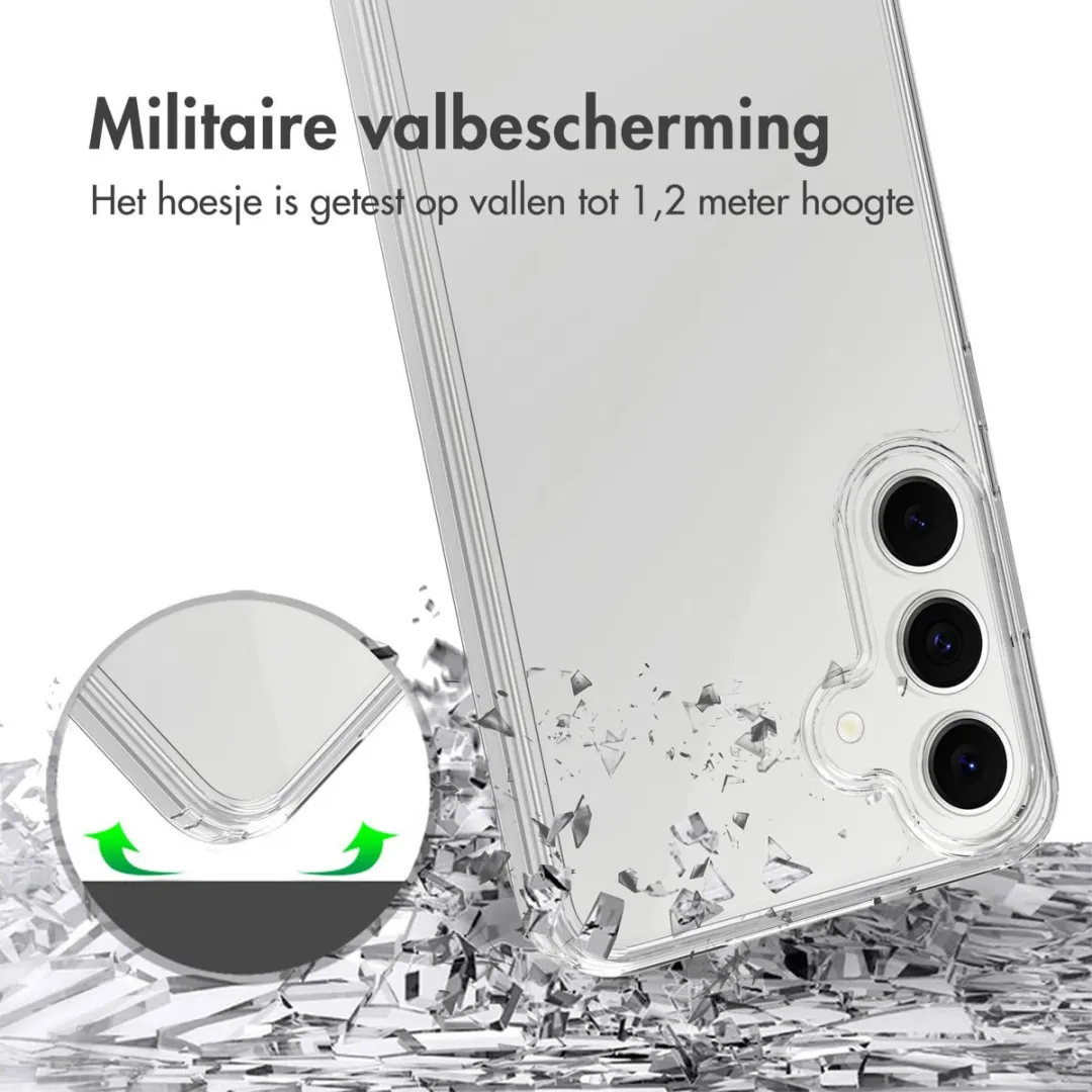 Accezz Xtreme Impact Backcover 2.0 Hoesje - Samsung Galaxy S25 FE - Transparant