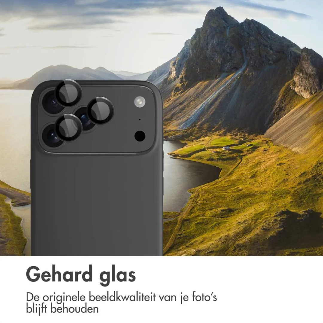Imoshion Camera Lens Protector SH00086996 - 2 Stuks - Zwart