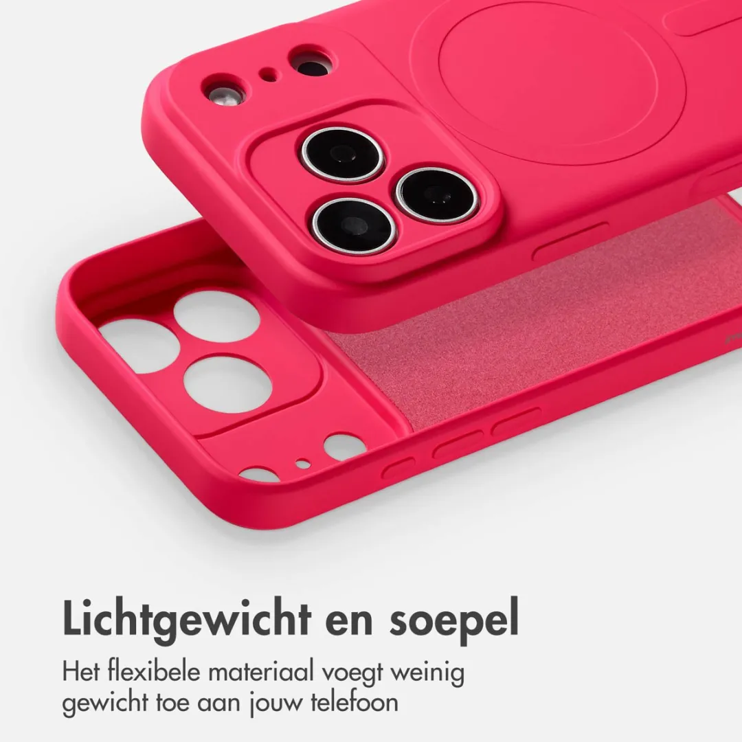 Imoshion iPhone 17 Pro MagSafe Hoesje - Neon Roze - afbeelding 6 van 6