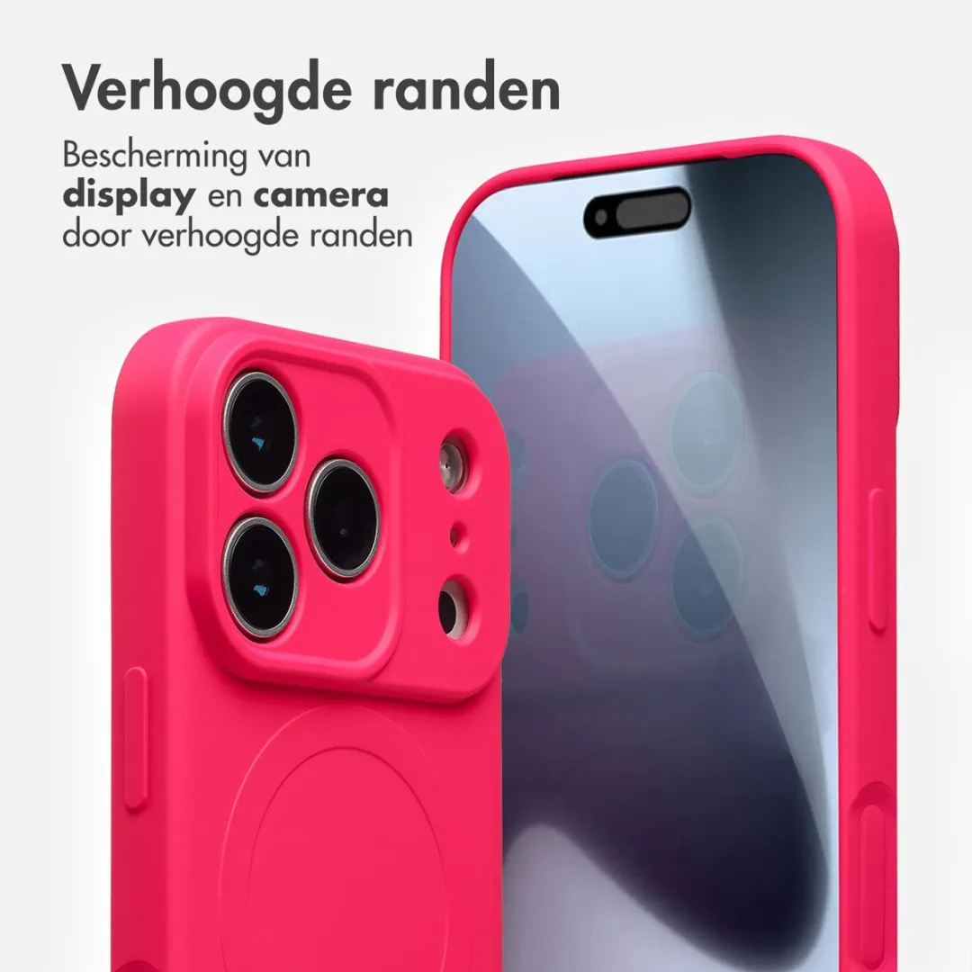 Imoshion iPhone 17 Pro MagSafe Hoesje - Neon Roze