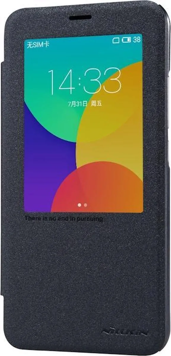 Nillkin Sparkle Series Hoesje Meizu MX5 - Zwart - afbeelding 5 van 6