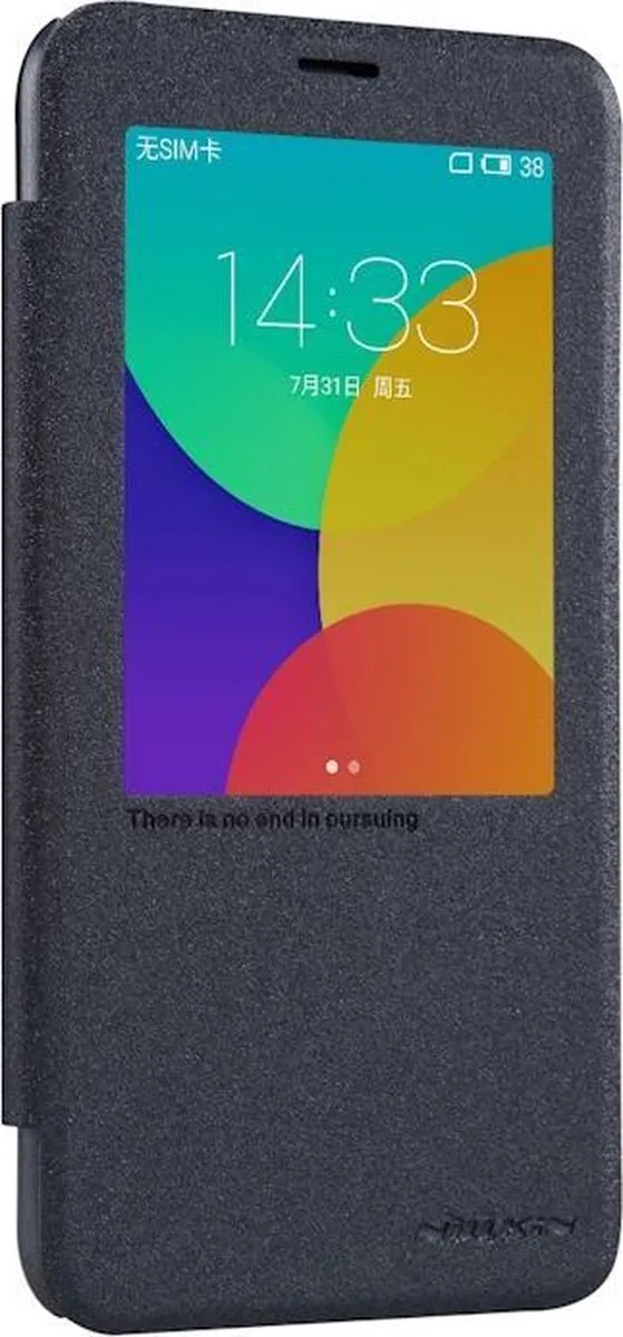 Nillkin Sparkle Series Hoesje Meizu MX5 - Zwart - afbeelding 4 van 6