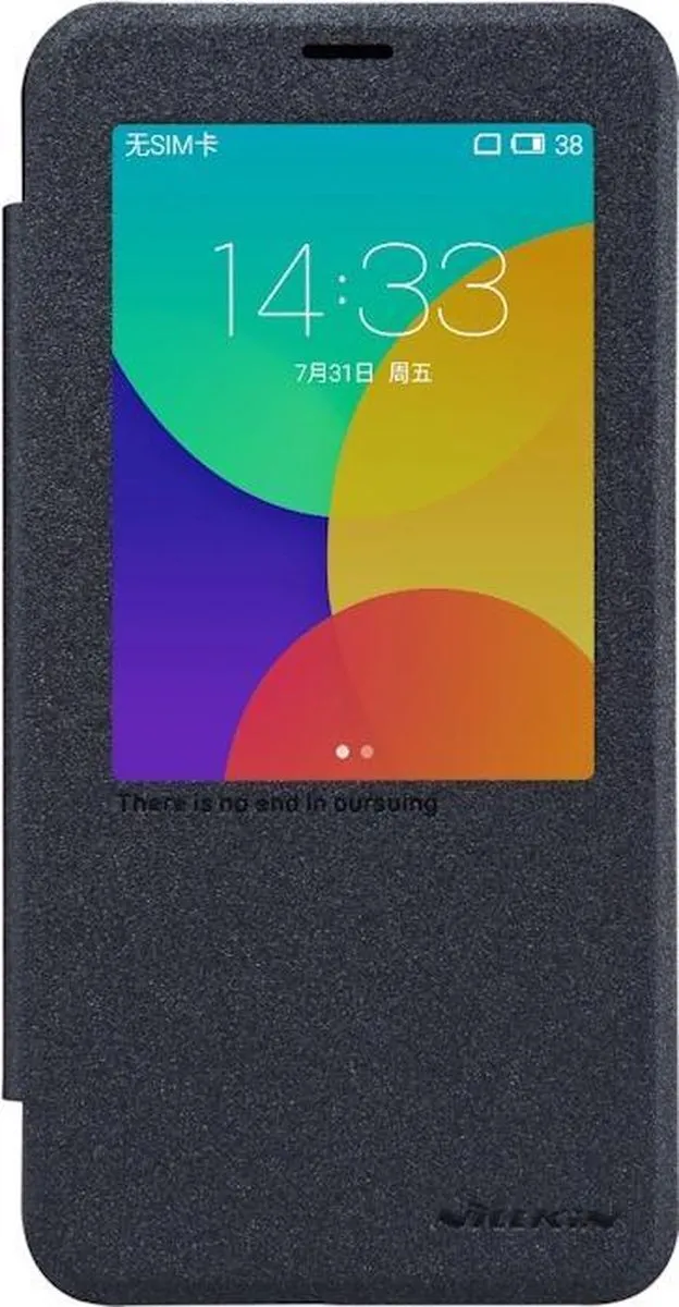 Nillkin Sparkle Series Hoesje Meizu MX5 - Zwart - afbeelding 2 van 6