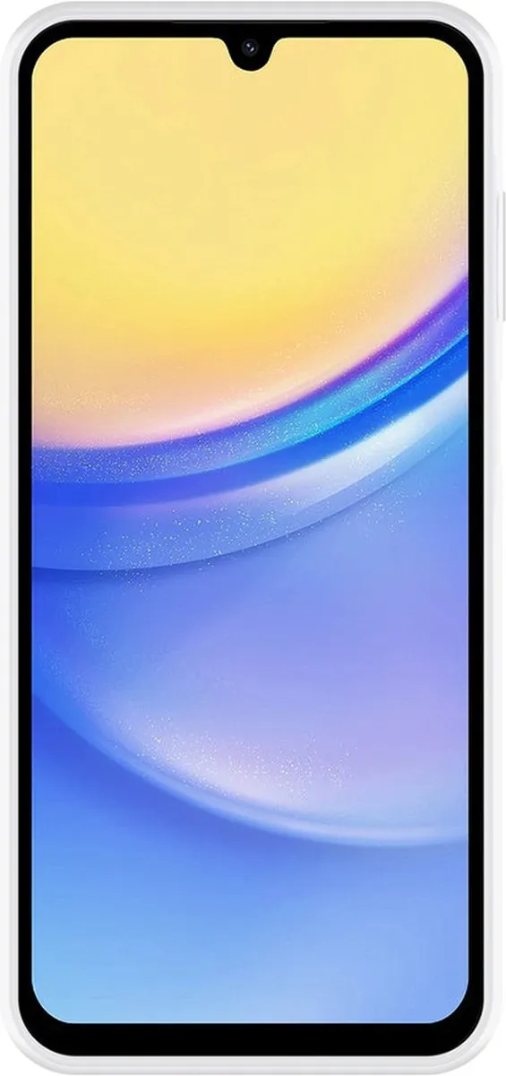 Just in Case Cazy Hoesje Samsung Galaxy A15 - Siliconen - Transparant