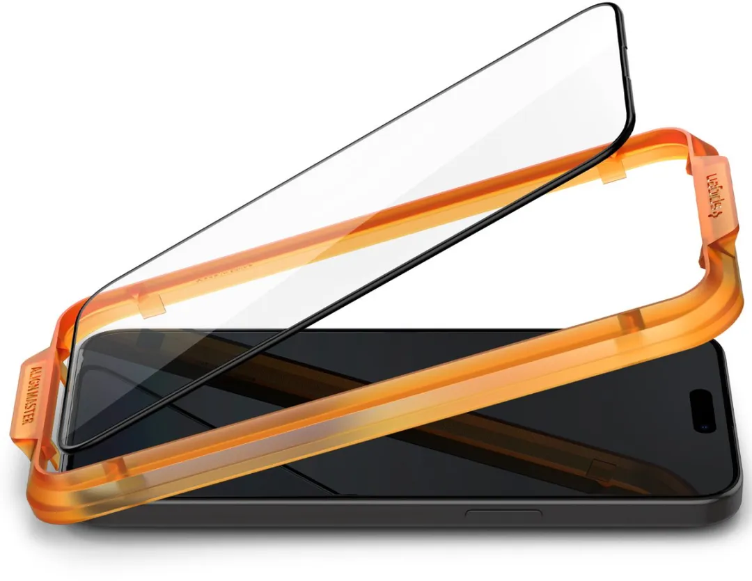 Spigen AlignMaster Full Cover Glas iPhone 15 - 2 Stuks