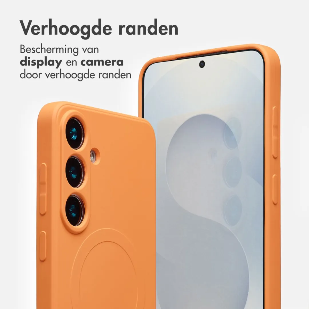 Imoshion Hoesje Samsung Galaxy S25 Plus - Oranje MagSafe