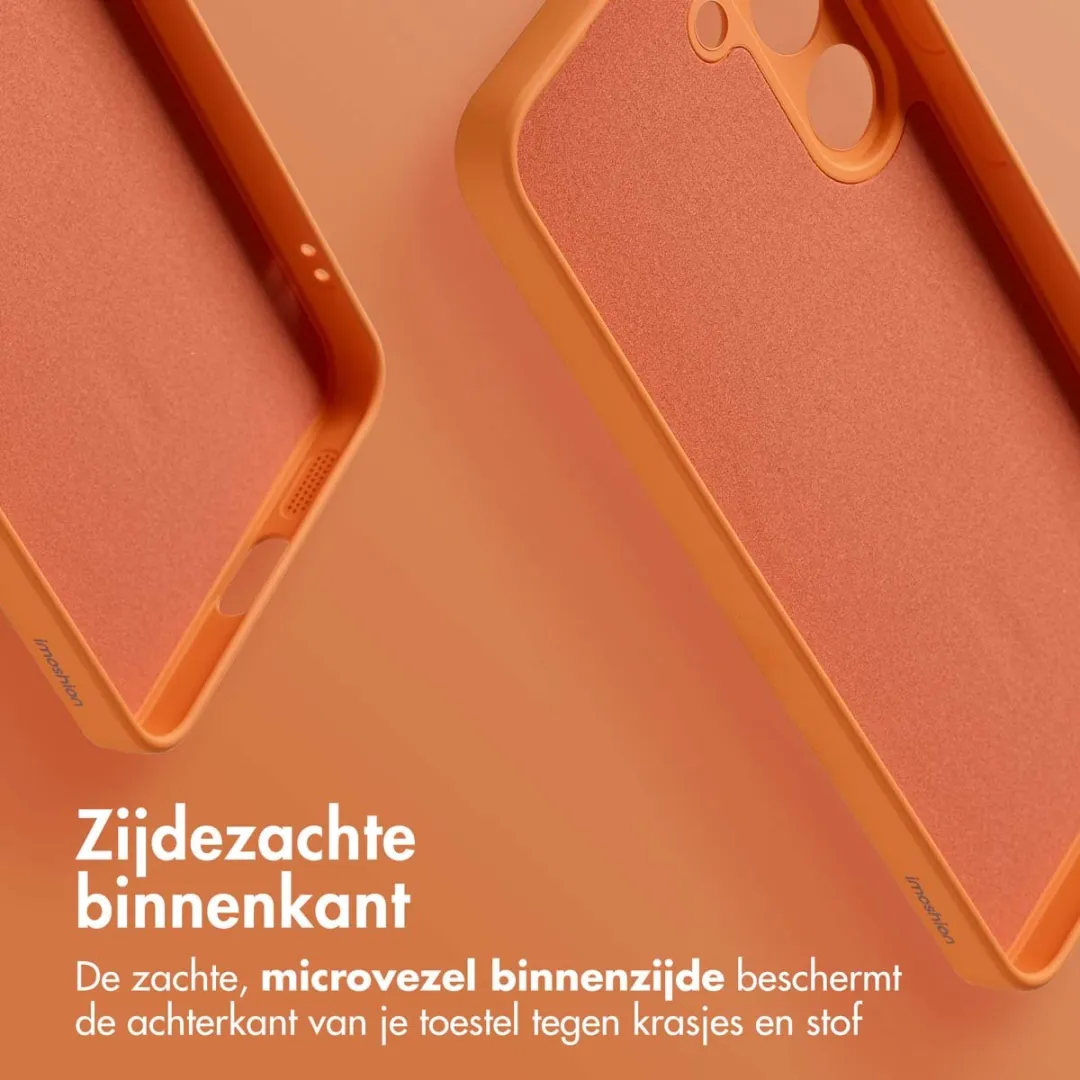 Imoshion Hoesje Samsung Galaxy S25 Plus - Oranje MagSafe