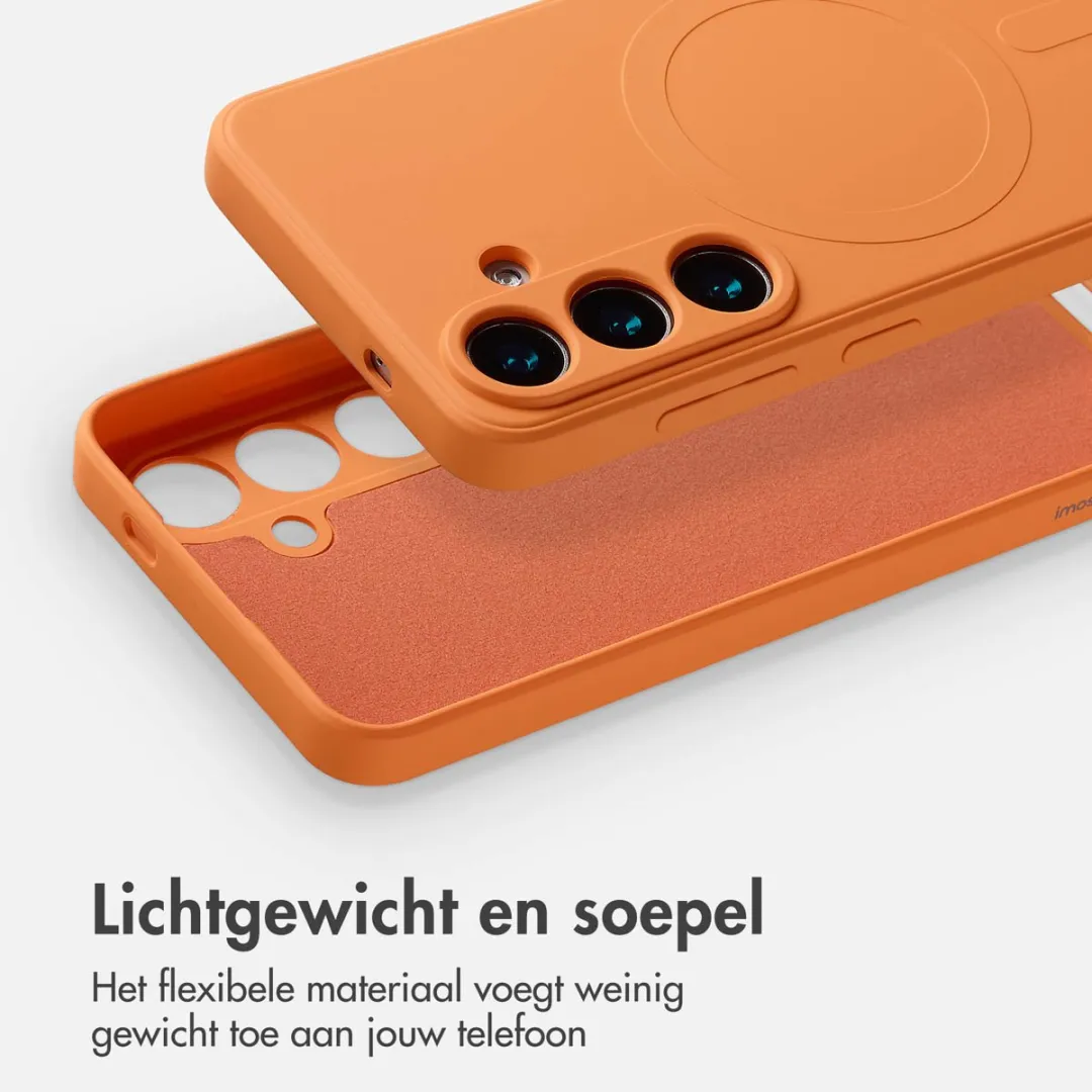 Imoshion Hoesje Samsung Galaxy S25 Plus - Oranje MagSafe - afbeelding 6 van 6