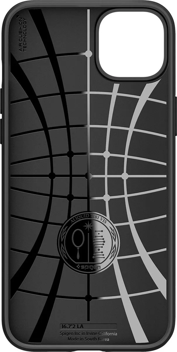 Spigen Liquid Air Case iPhone 14 Pro ACS04957 - Zwart