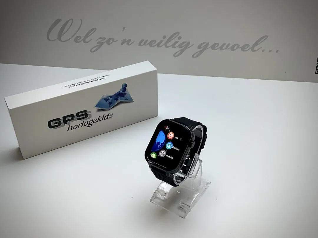GPSHorlogeKids Turn 4G Kinderhorloge - Zwart - afbeelding 6 van 6