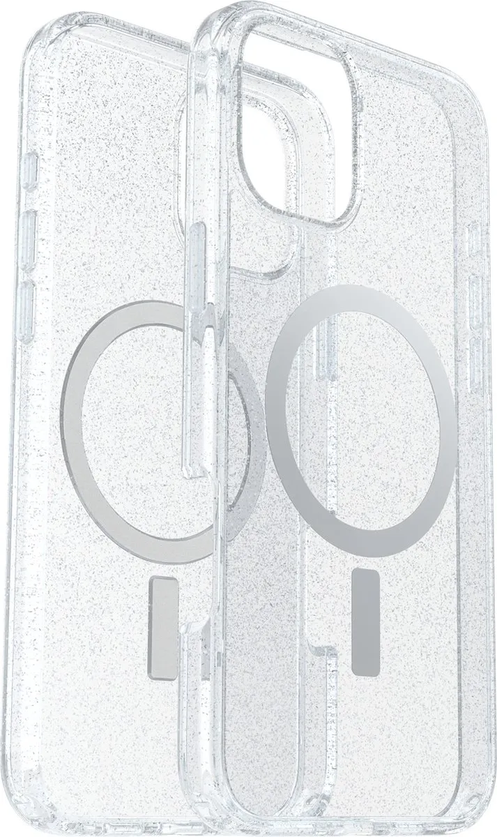 OtterBox Symmetry Clear Mag iPhone 16 Plus Hoesje - 77-96357 - Stardust Clear - afbeelding 6 van 6