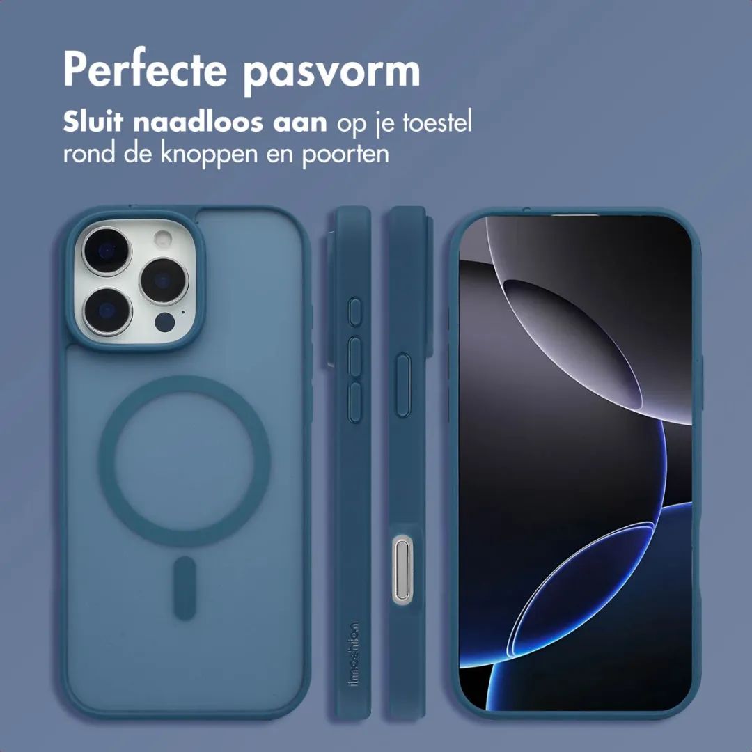 Imoshion Hoesje iPhone 16 Pro Max - Donkerblauw MagSafe - afbeelding 6 van 6
