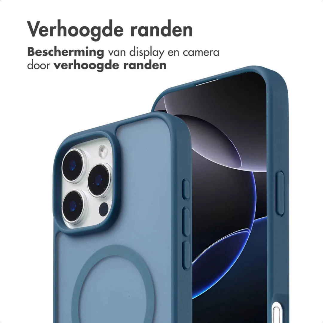 Imoshion Hoesje iPhone 16 Pro Max - Donkerblauw MagSafe