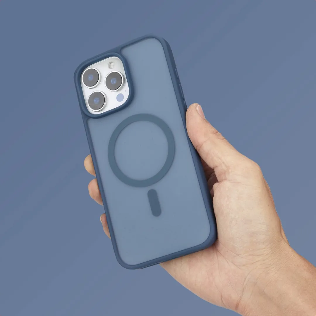 Imoshion Hoesje iPhone 16 Pro Max - Donkerblauw MagSafe