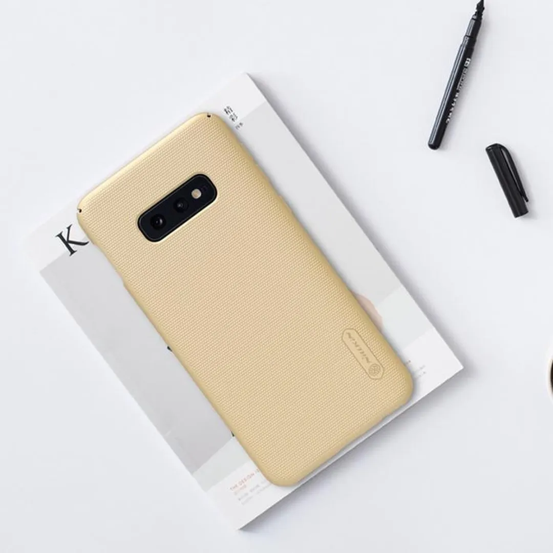 Nillkin FrostedShield Hoesje Samsung Galaxy S10e G970 - Goud - afbeelding 4 van 4